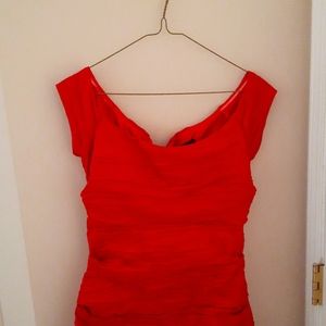Red Evening Gown Alex brand from the Bay size 8 (fits more like 10)